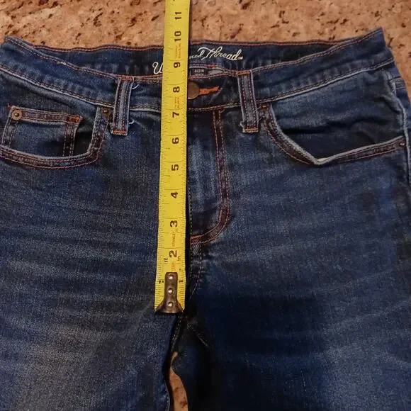Universal Thread mid-rise girlfriend crop jeans sz 4 / 27 waist - Picture 5 of 8